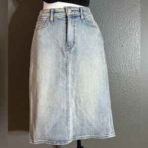Ralph Lauren Light Blue Denim Skirt